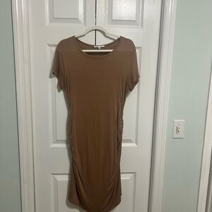 Antistar Tan Short Sleeve Top
